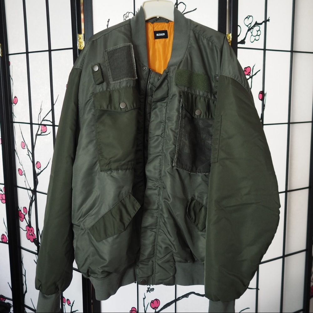 The Echo Oversized Bomber Jacket